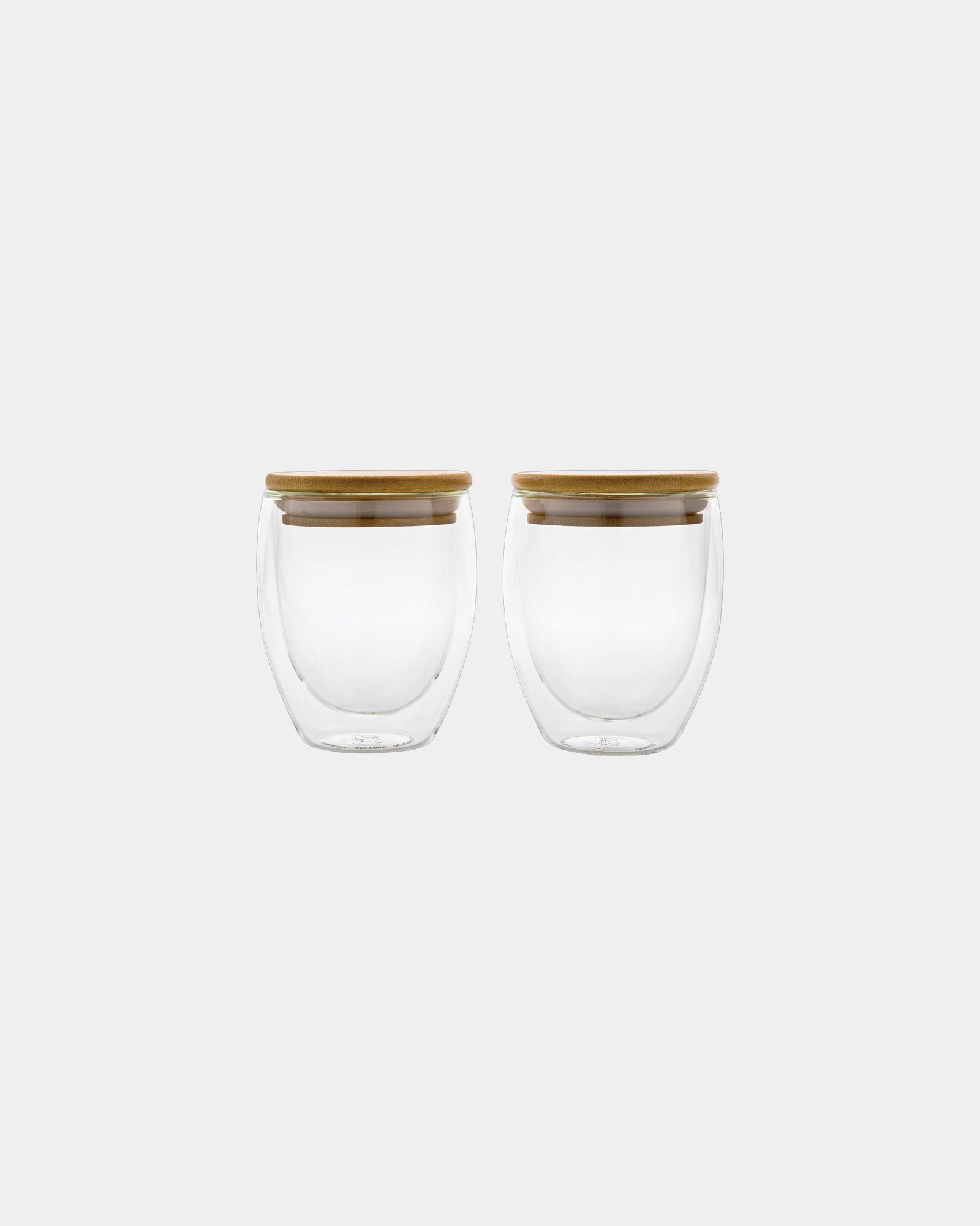 Set 2 bicchieri doppia parete 250ml da personalizzare - 1