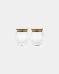 Set 2 bicchieri doppia parete 250ml da personalizzare - 1