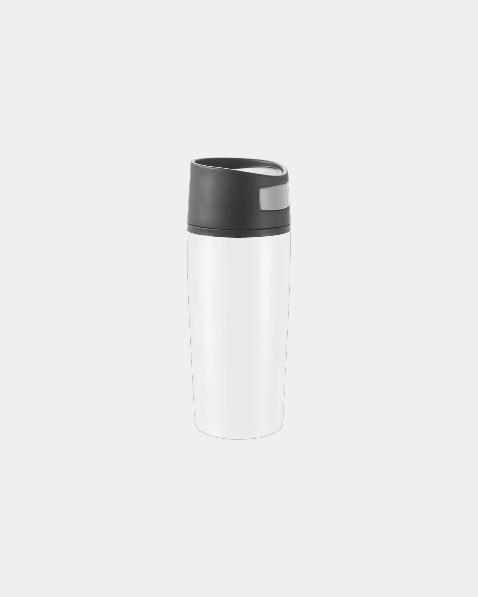 Mug antigoccia acciaio inox 300ml da personalizzare - Bianco