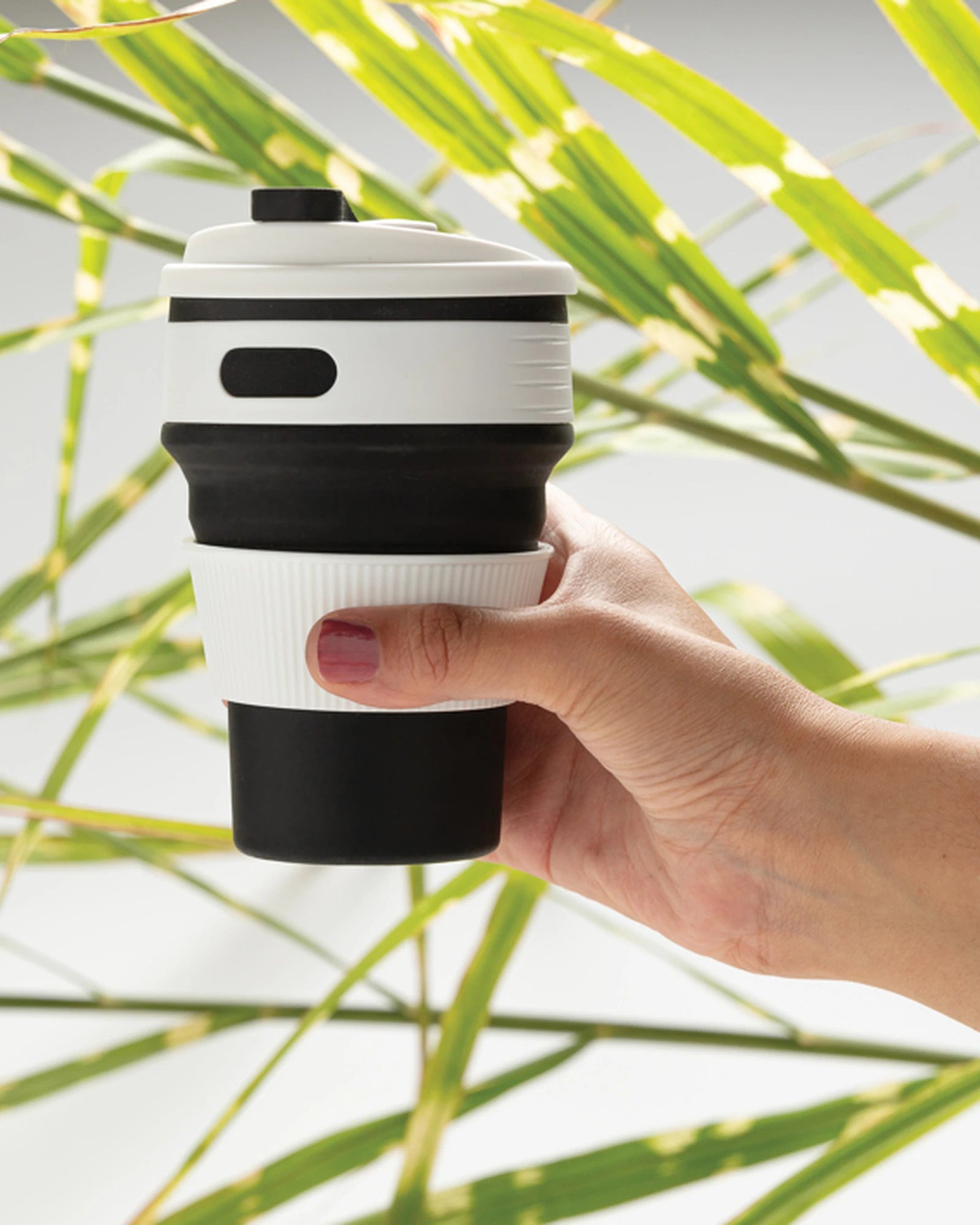 Mug pieghevole in silicone 350ml da personalizzare - 5