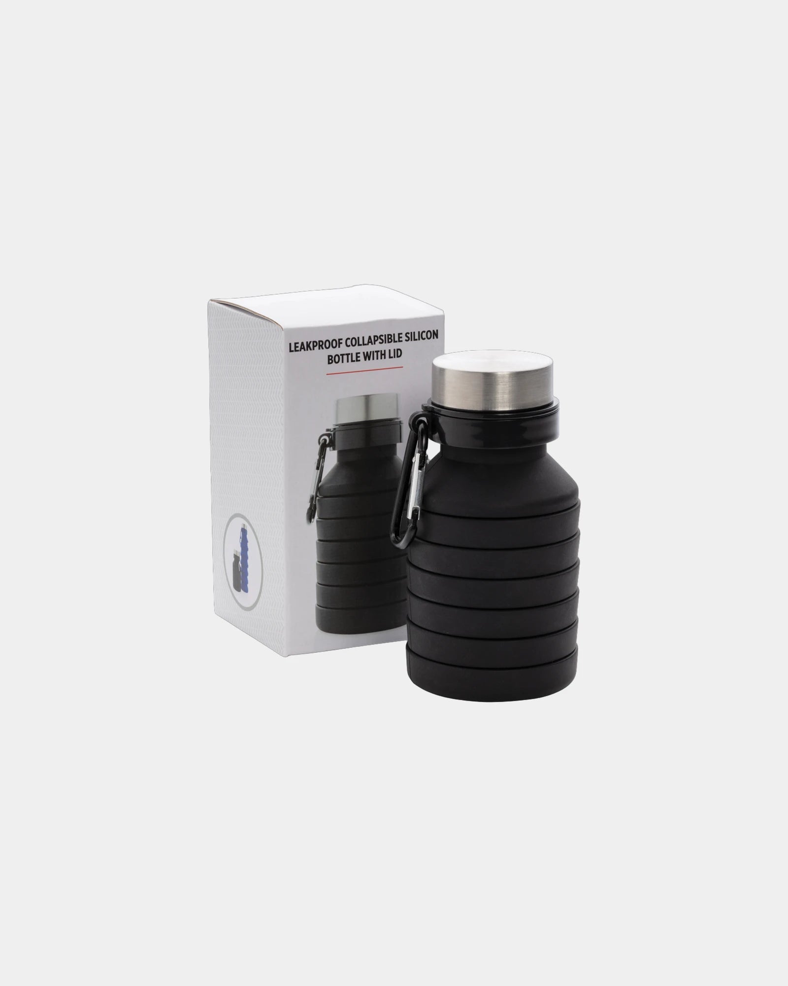 Borraccia pieghevole silicone 550ml da personalizzare - 3