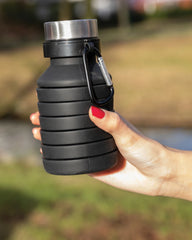 Borraccia pieghevole silicone 550ml da personalizzare - 5