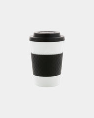 Mug riutilizzabile PP 270ml con coperchio da personalizzare - 1