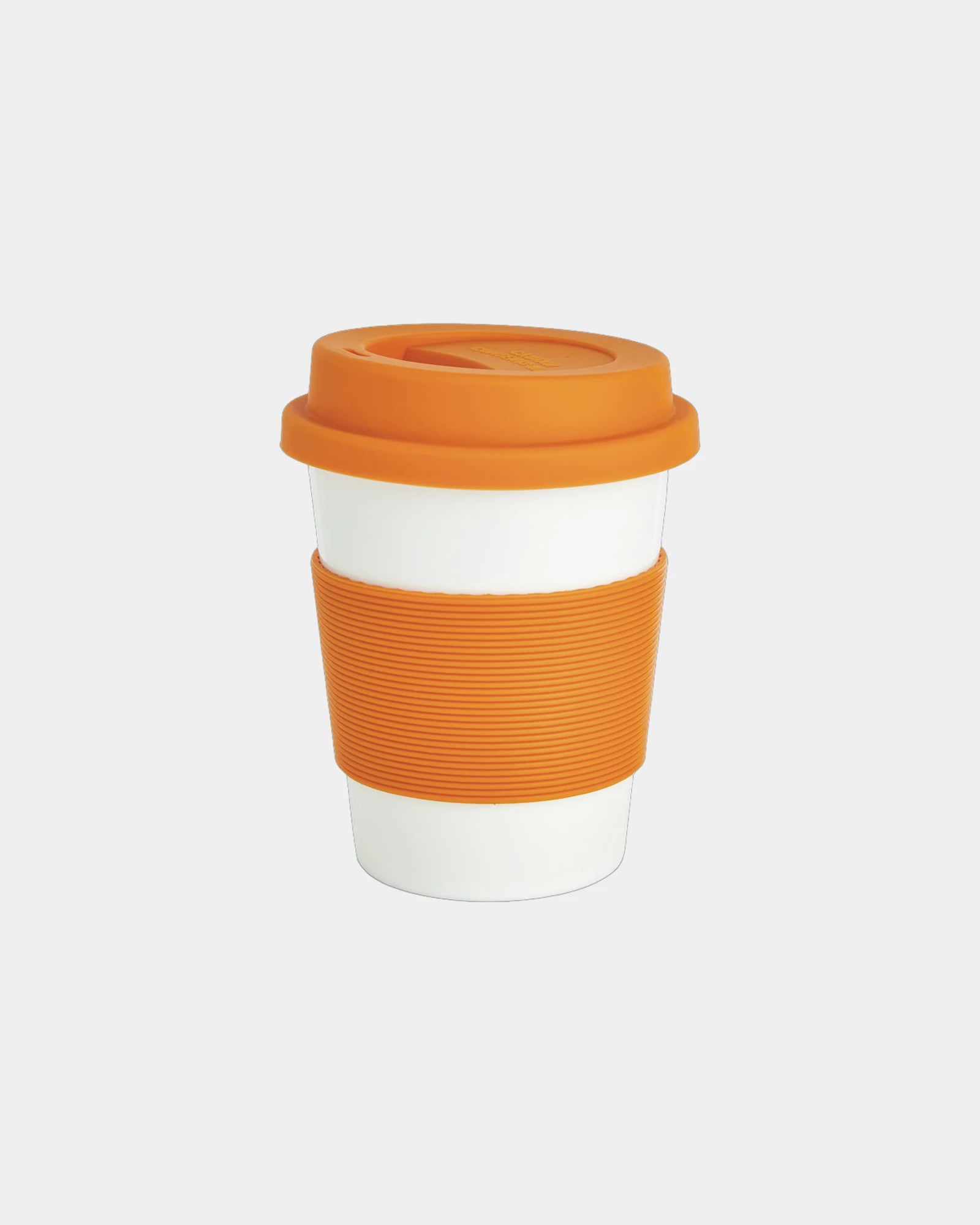 Tazza da caffè in PLA biodegradabile da personalizzare - Arancione