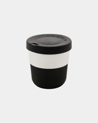 Tazza coffee to go PLA silicone 280ml da personalizzare - Nero