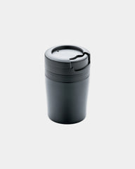 Tazza doppia parete acciaio 160ml da personalizzare - Nero