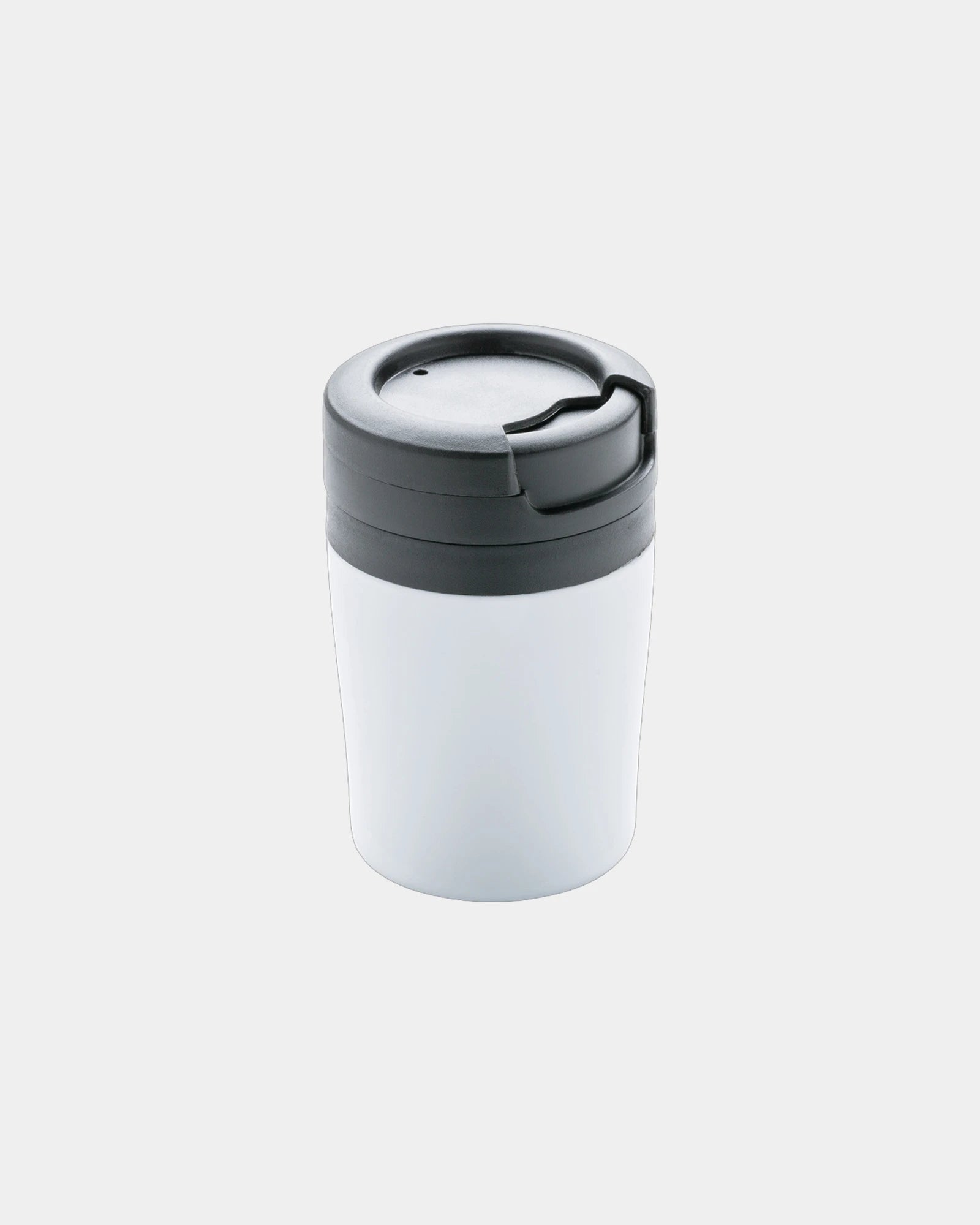 Tazza doppia parete acciaio 160ml da personalizzare - Bianco