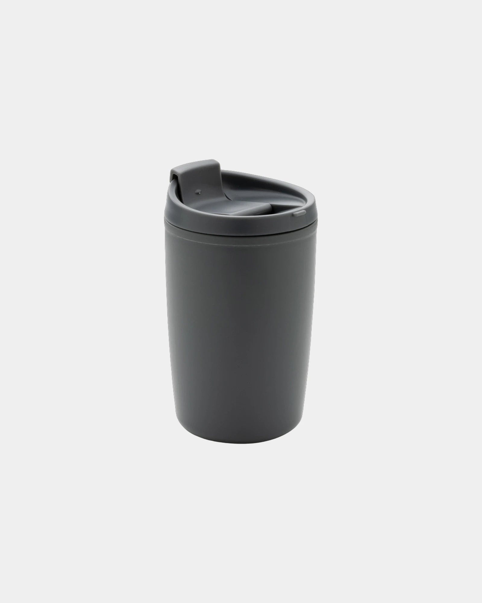 Mug PP riciclato GRS 300ml con coperchio da personalizzare - Grigio