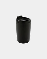 Mug PP riciclato GRS 300ml con coperchio da personalizzare - Nero
