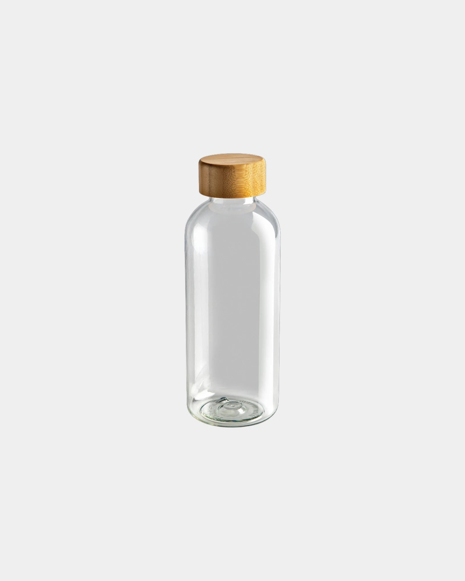 Borraccia riciclata rPET 600ml coperchio da personalizzare - Trasparente