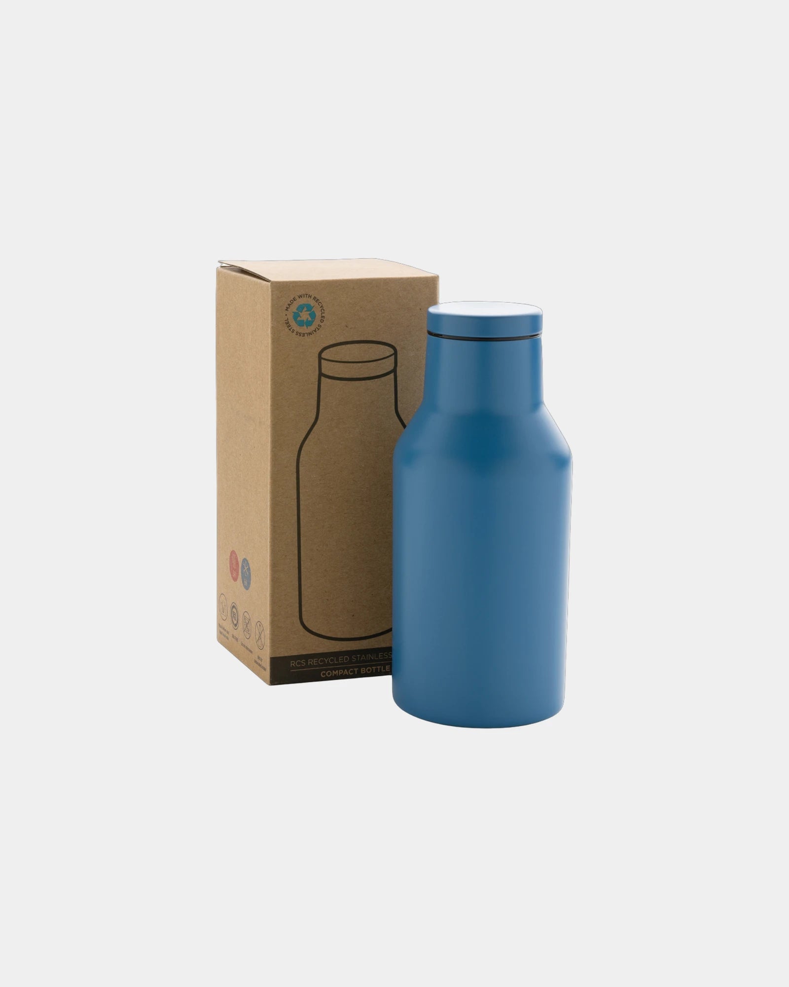 Borraccia termica acciaio riciclato 300ml da personalizzare - 5