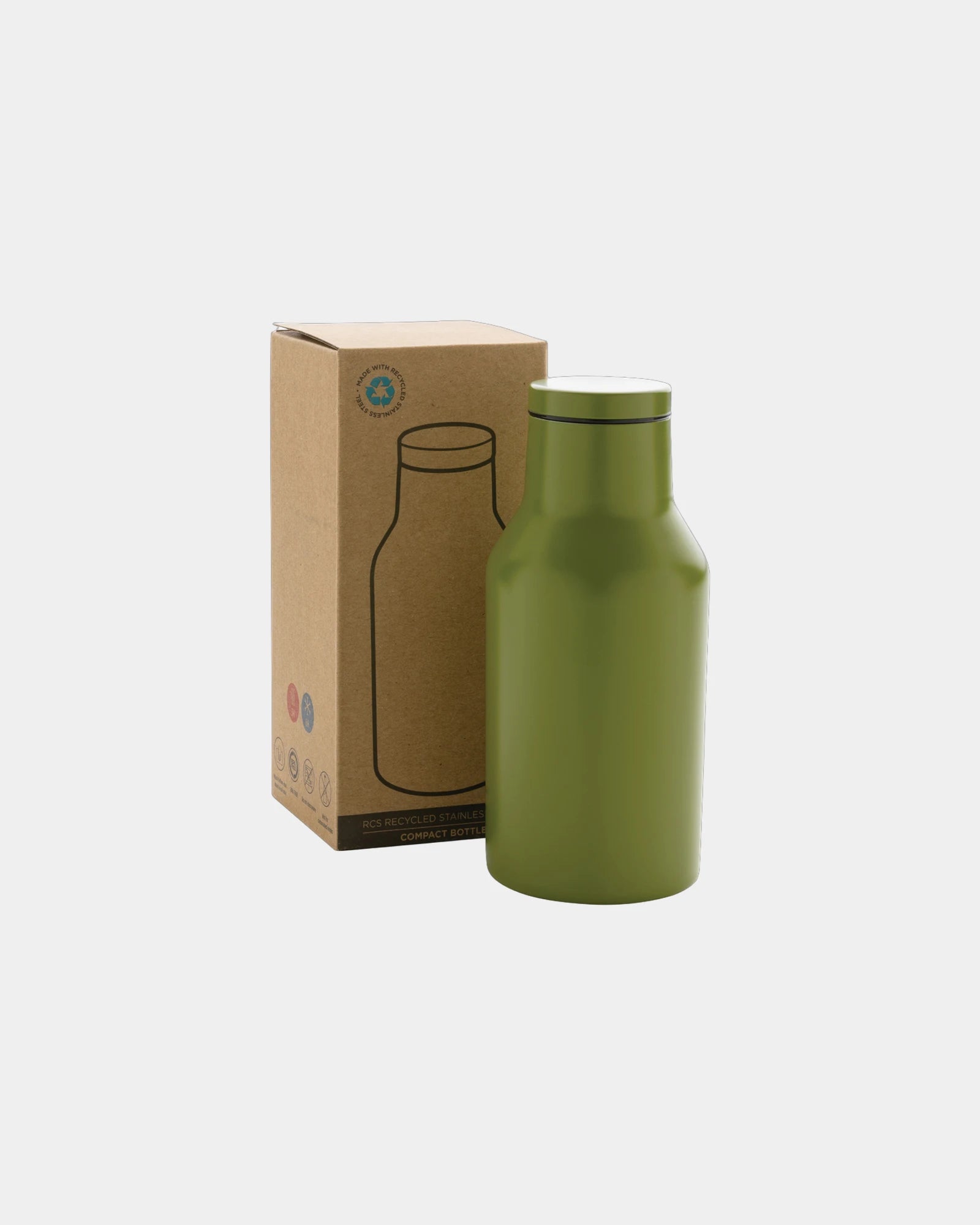 Borraccia termica acciaio riciclato 300ml da personalizzare - 13