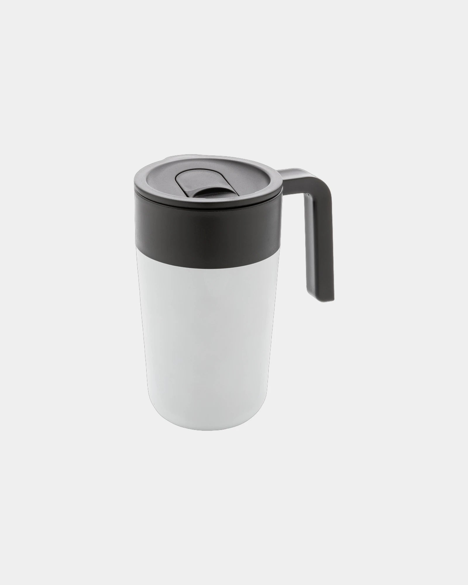 Tazza acciaio inox riciclato GRS 480ml da personalizzare - Bianco