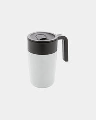 Tazza acciaio inox riciclato GRS 480ml da personalizzare - Bianco