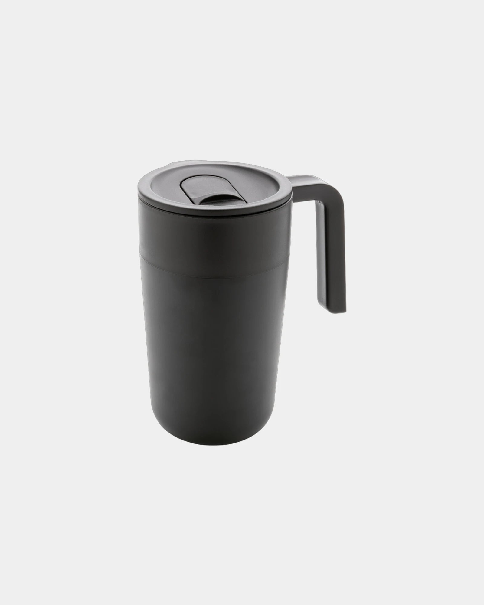 Tazza acciaio inox riciclato GRS 480ml da personalizzare - Nero
