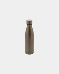 Bottiglia termica acciaio riciclato 500ml da personalizzare - Marrone