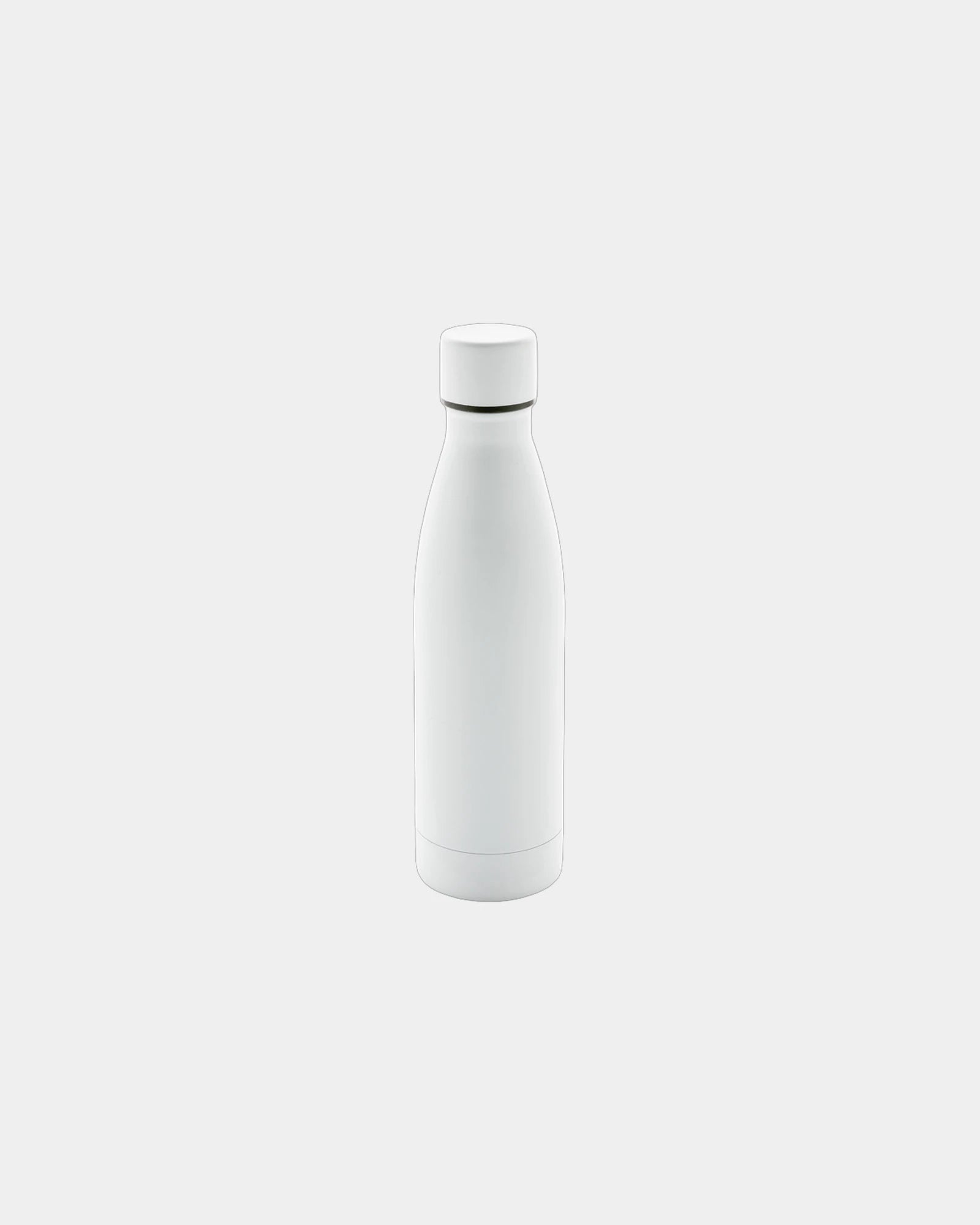 Bottiglia termica acciaio riciclato 500ml da personalizzare - Bianco