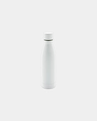 Bottiglia termica acciaio riciclato 500ml da personalizzare - Bianco