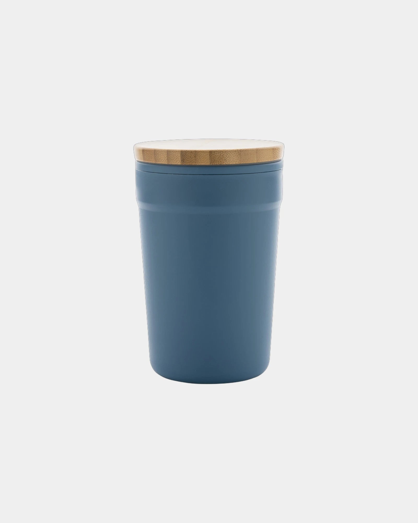 Mug PP riciclato GRS 300ml coperchio bambù da personalizzare - 8