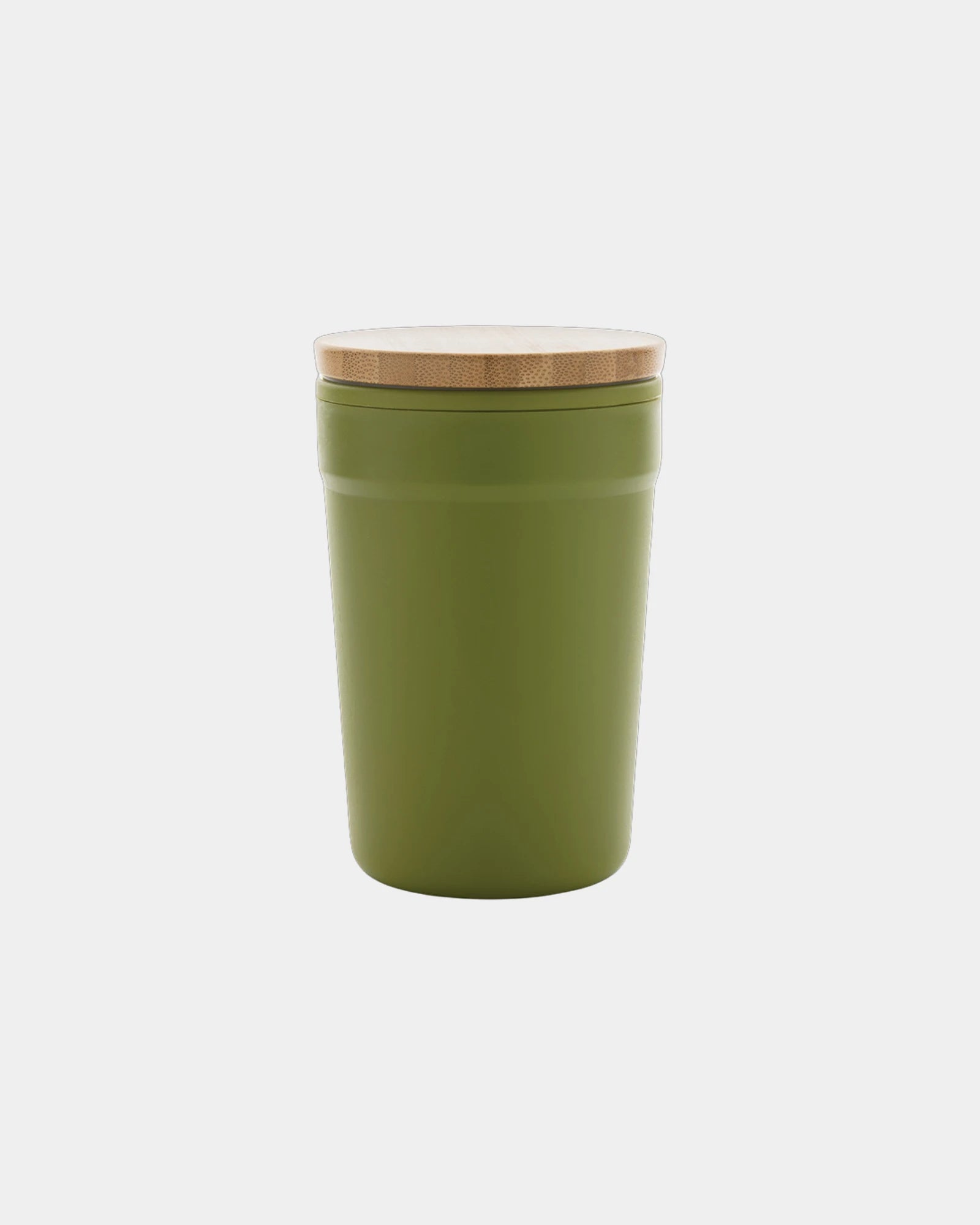 Mug PP riciclato GRS 300ml coperchio bambù da personalizzare - 13