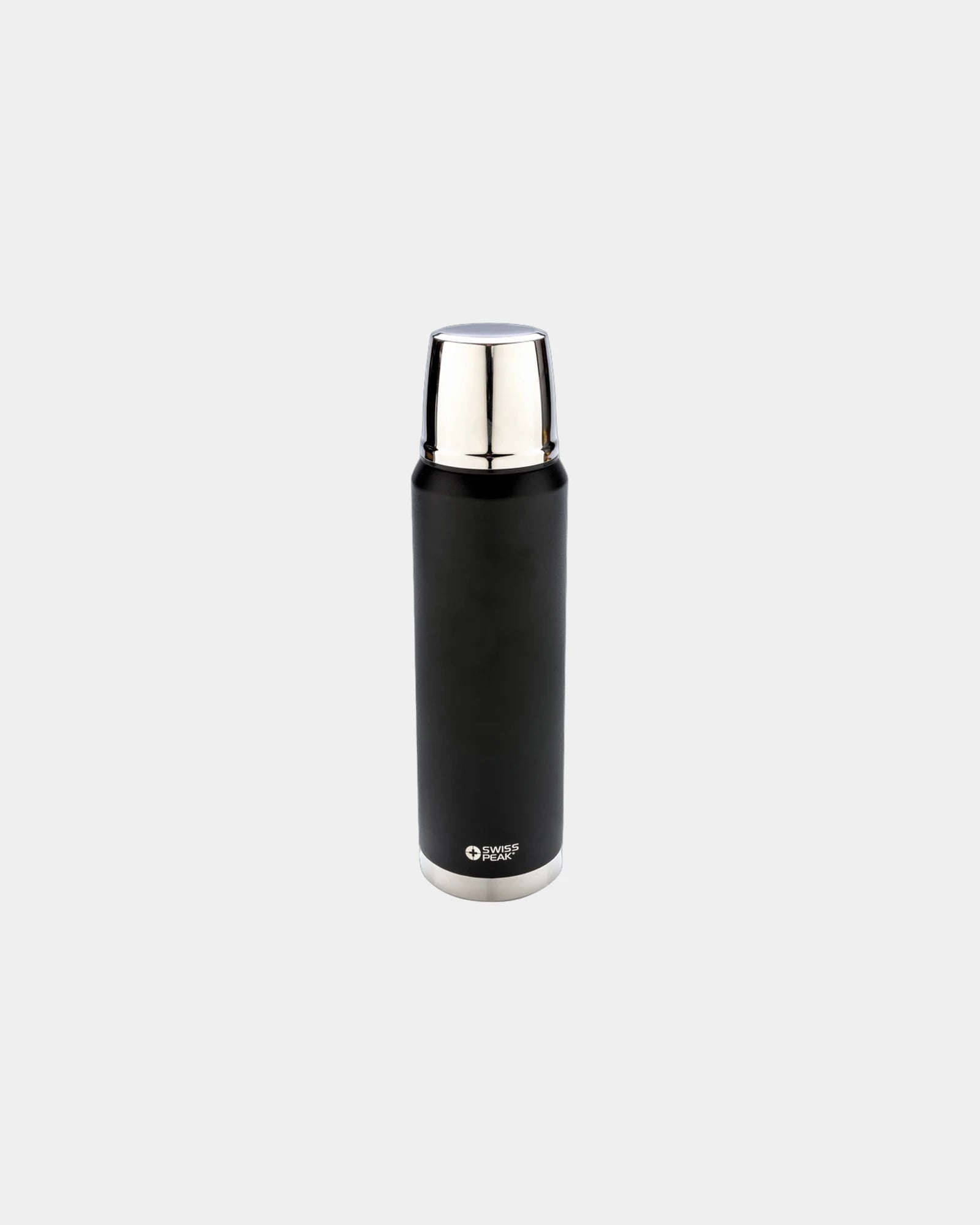 Bottiglia termica acciaio inox 1L da personalizzare - Nero