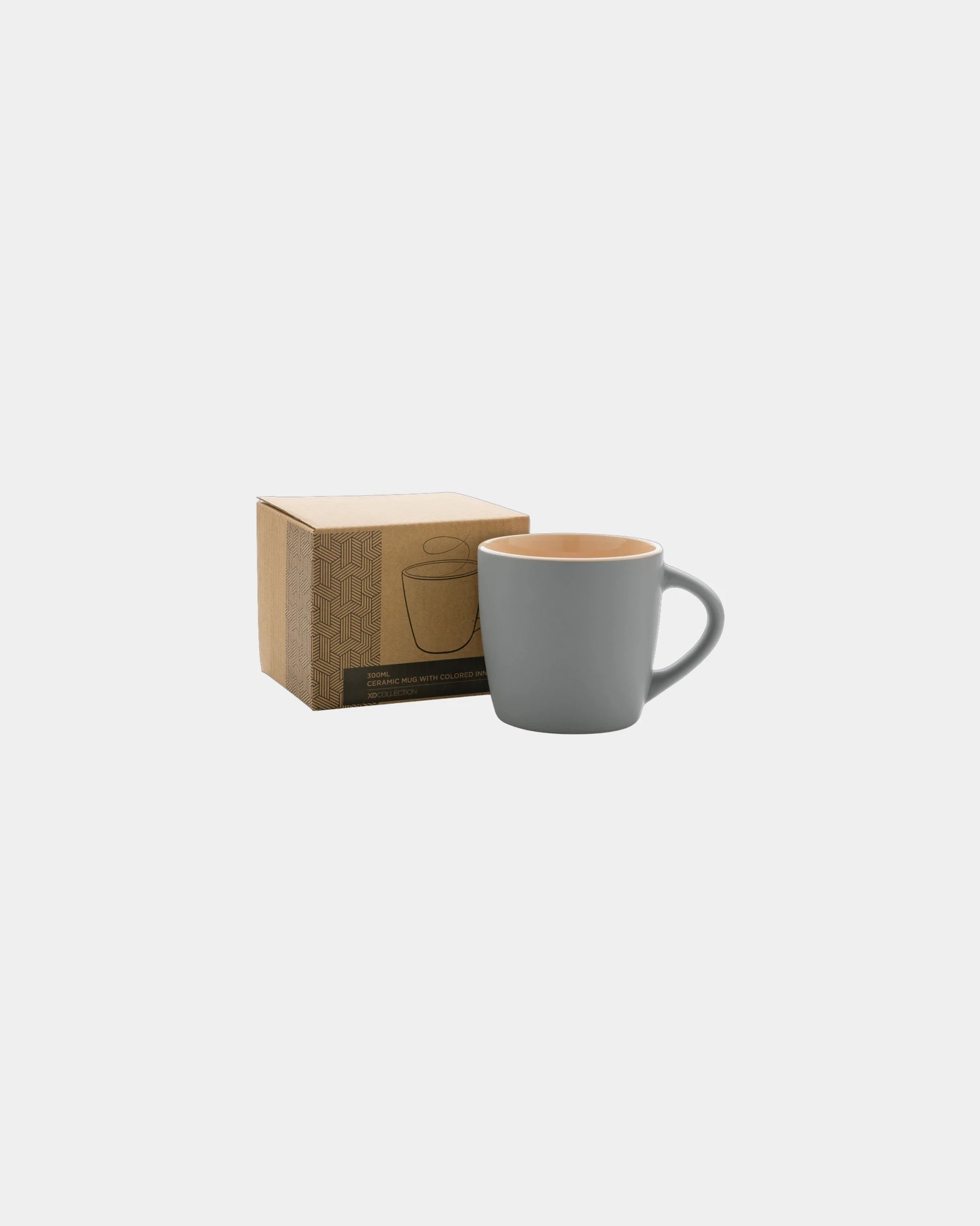 Tazza ceramica 300ml interno colorato da personalizzare - 18