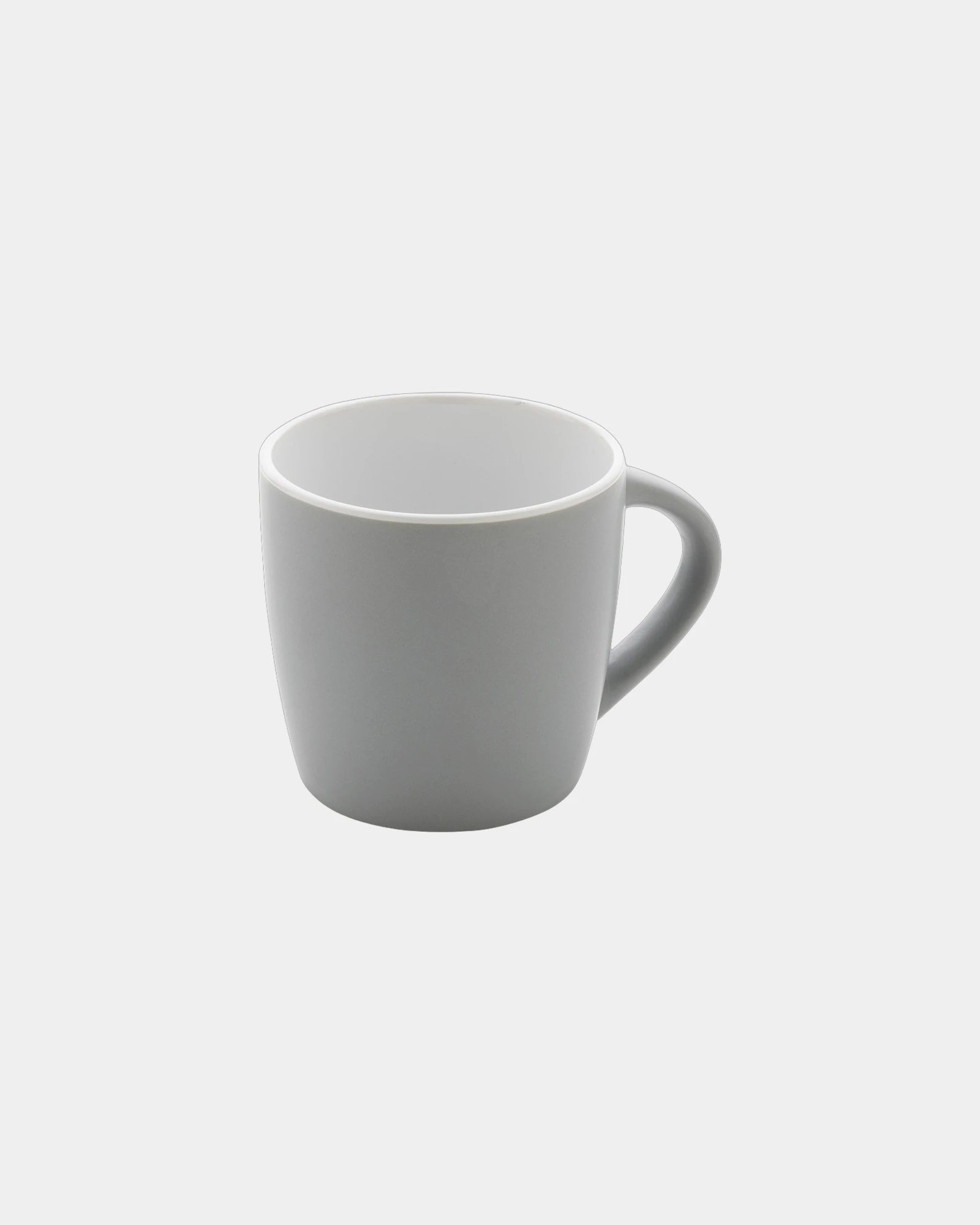 Tazza ceramica 300ml interno colorato da personalizzare - Grigio