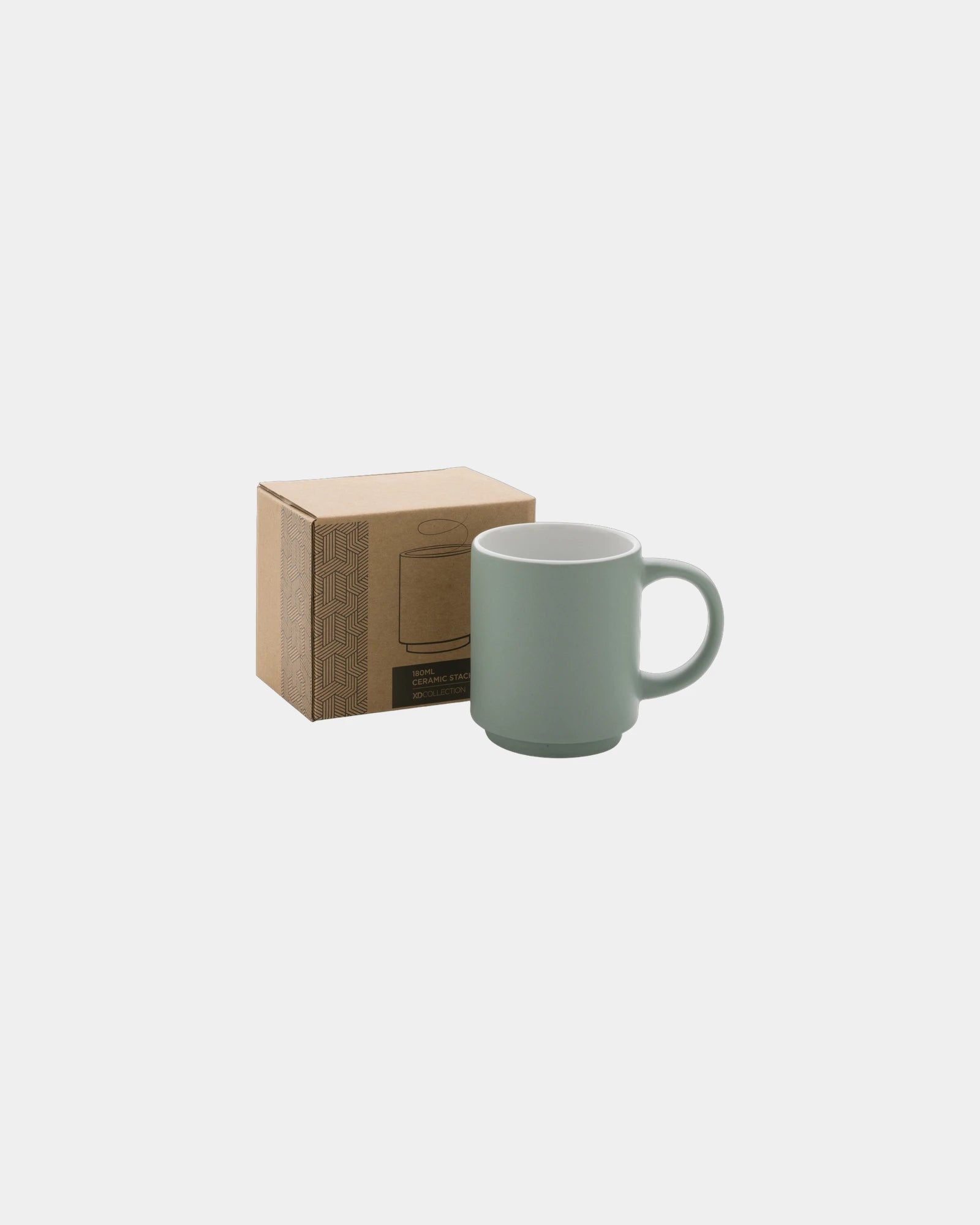 Mug impilabile ceramica 180ml da personalizzare - 19