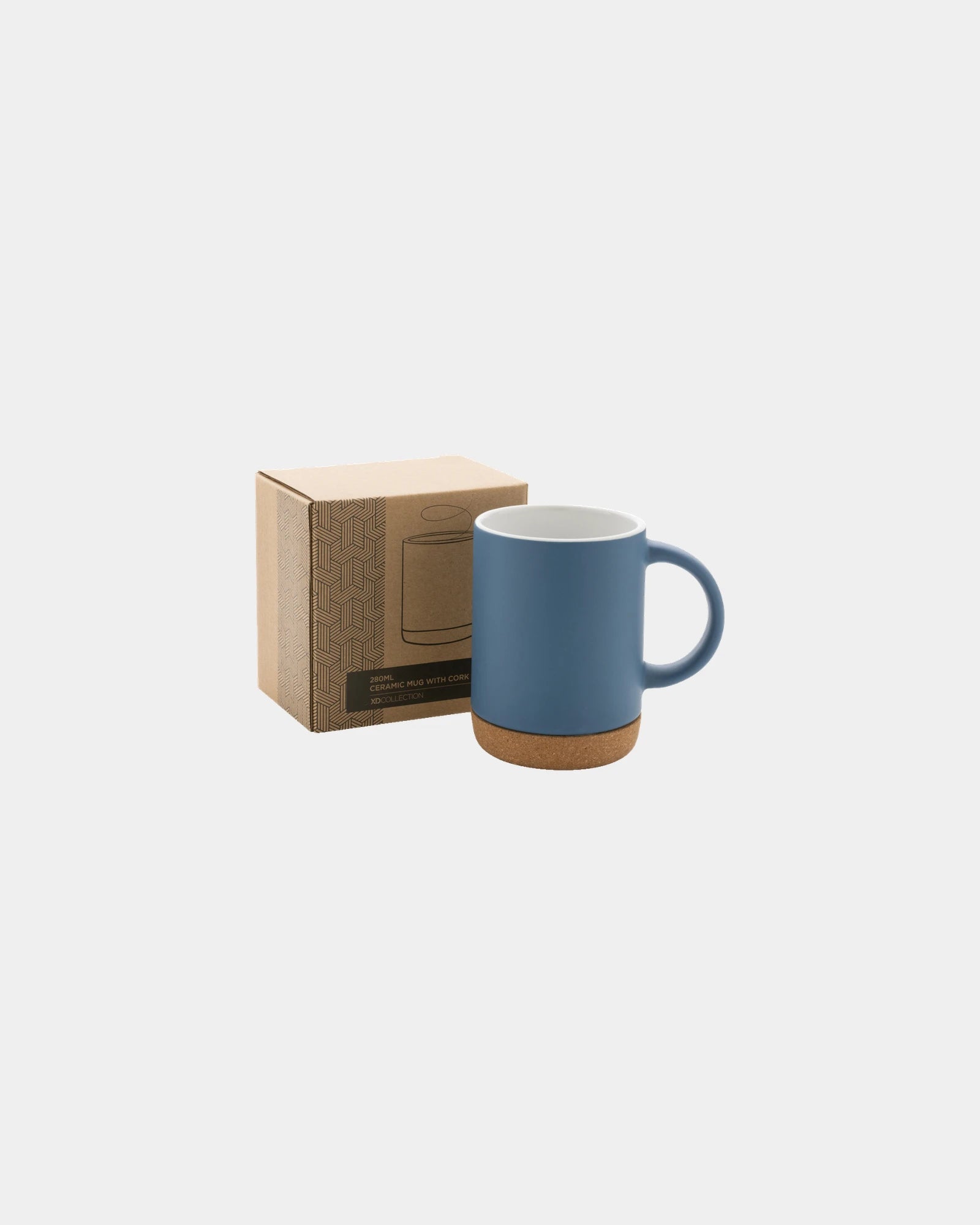 Mug ceramica base sughero 280ml da personalizzare