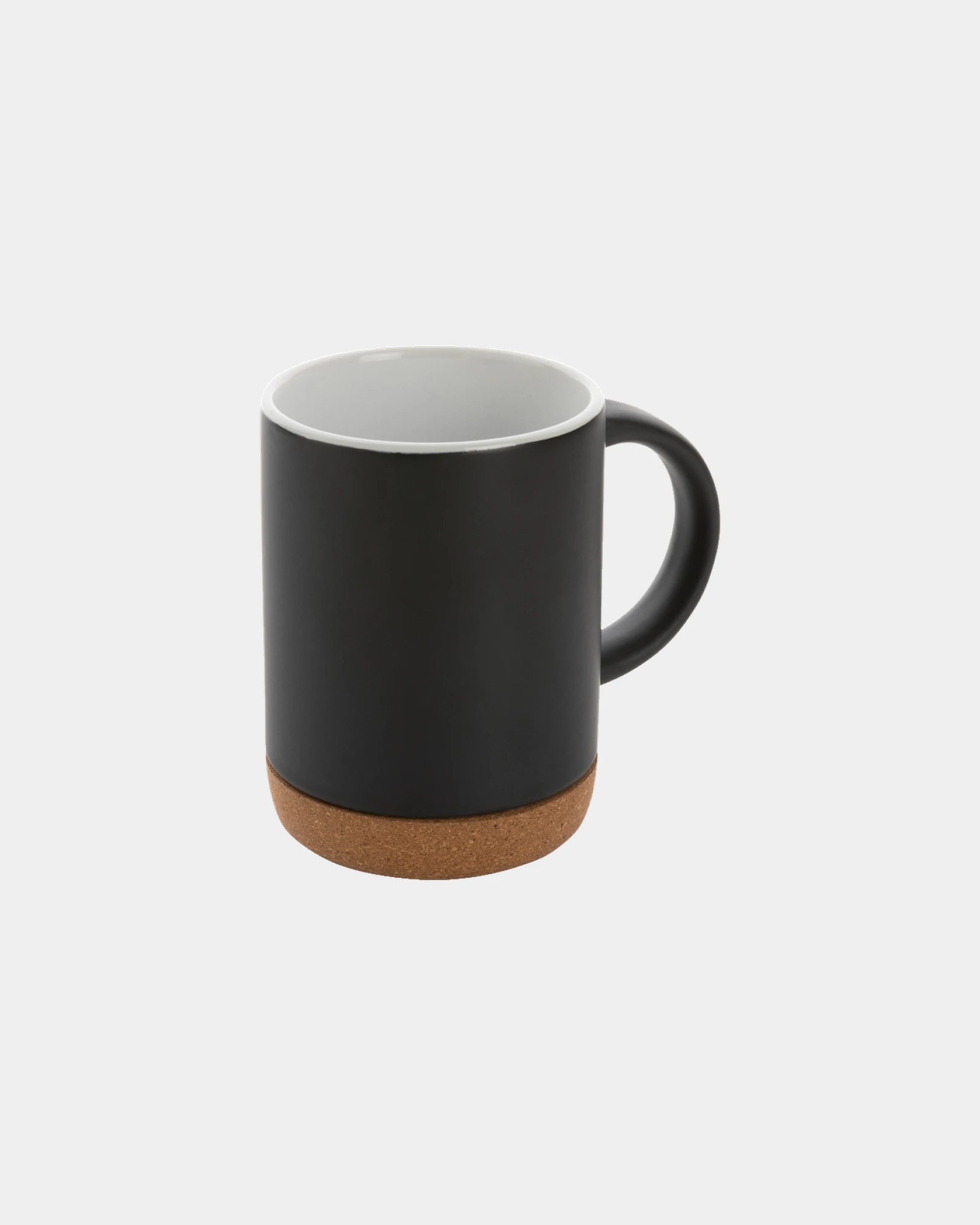 Mug ceramica base sughero 280ml da personalizzare - Nero