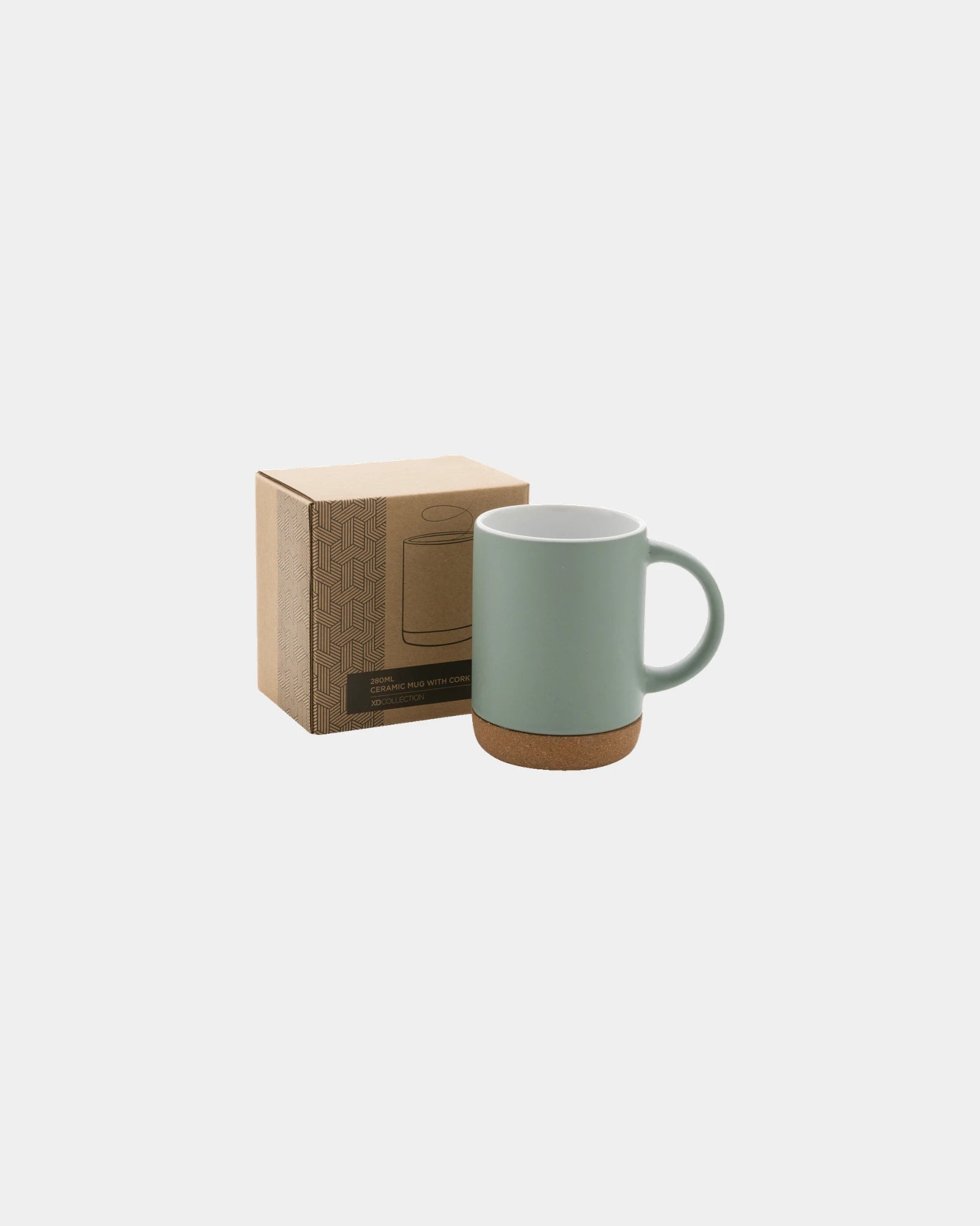 Mug ceramica base sughero 280ml da personalizzare
