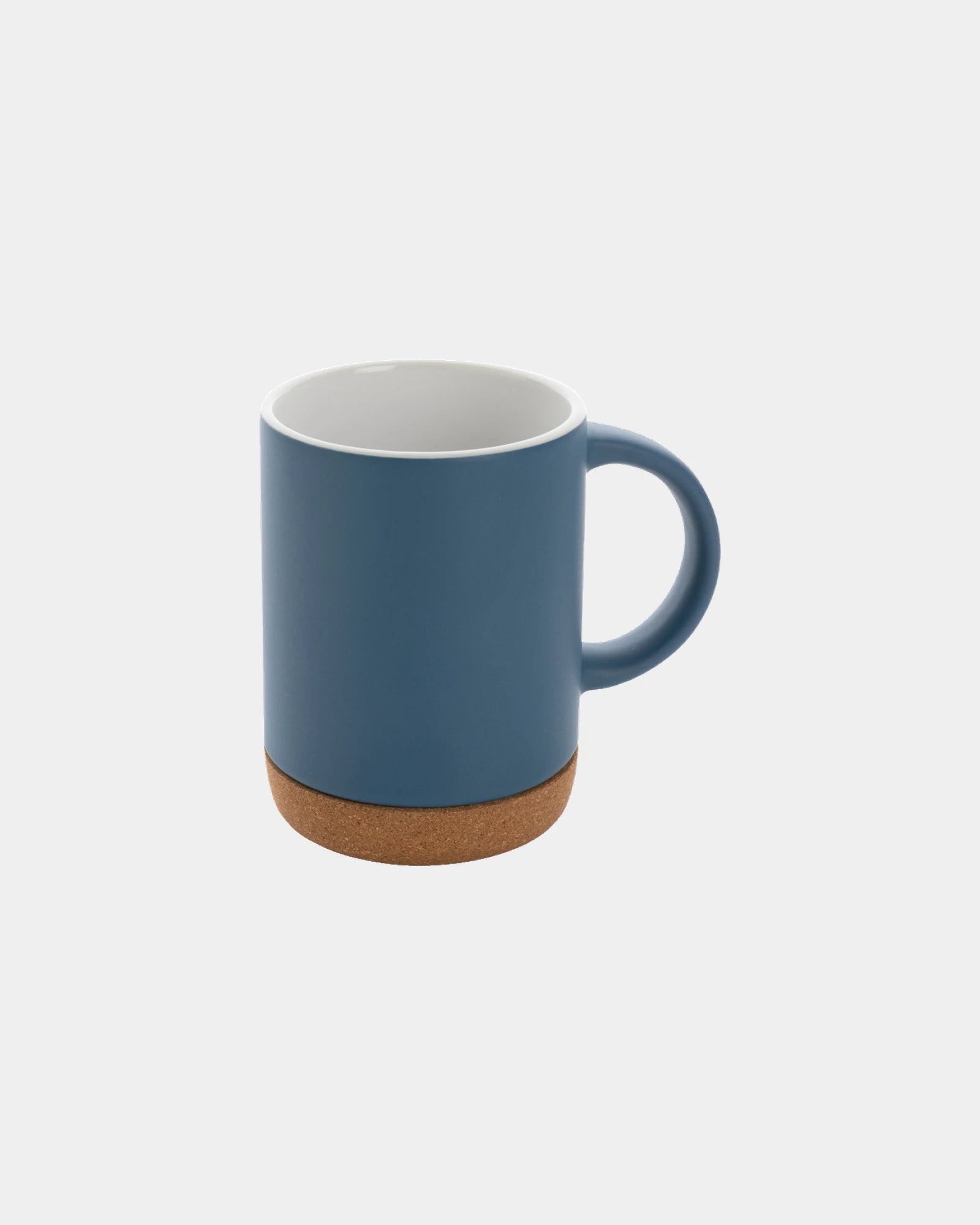Mug ceramica base sughero 280ml da personalizzare - Blu