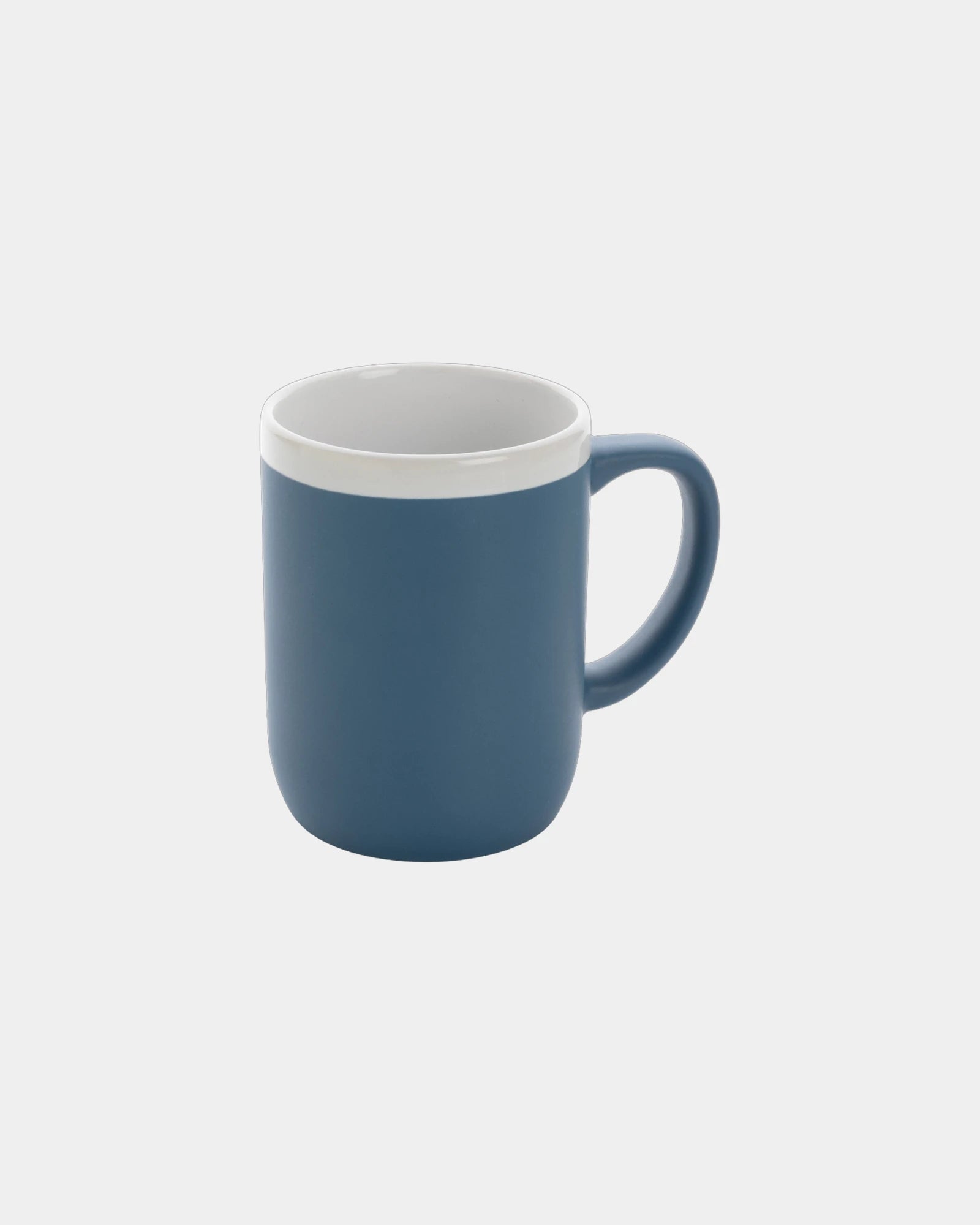 Mug ceramica 300ml bordo bianco da personalizzare - Blu