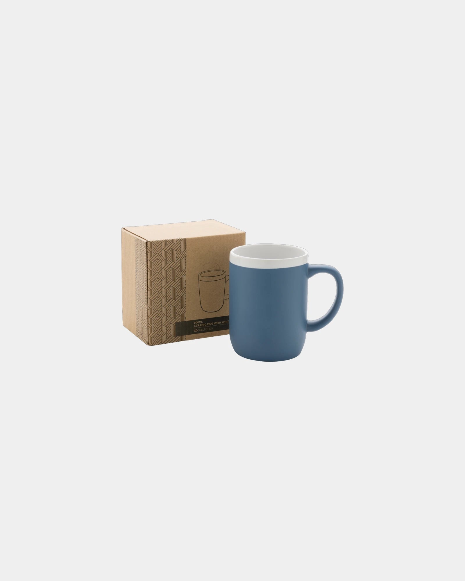 Mug ceramica 300ml bordo bianco da personalizzare - 9