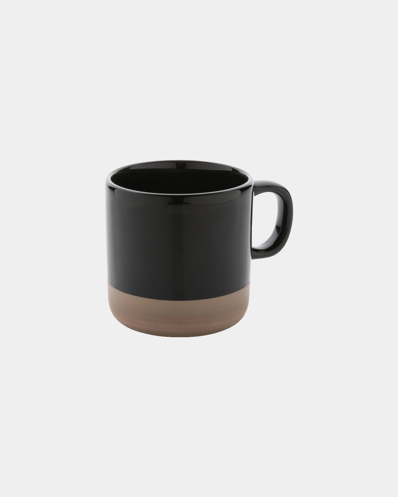Mug ceramica smaltata 360ml da personalizzare - Nero