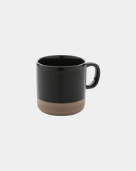 Mug ceramica smaltata 360ml da personalizzare - Nero