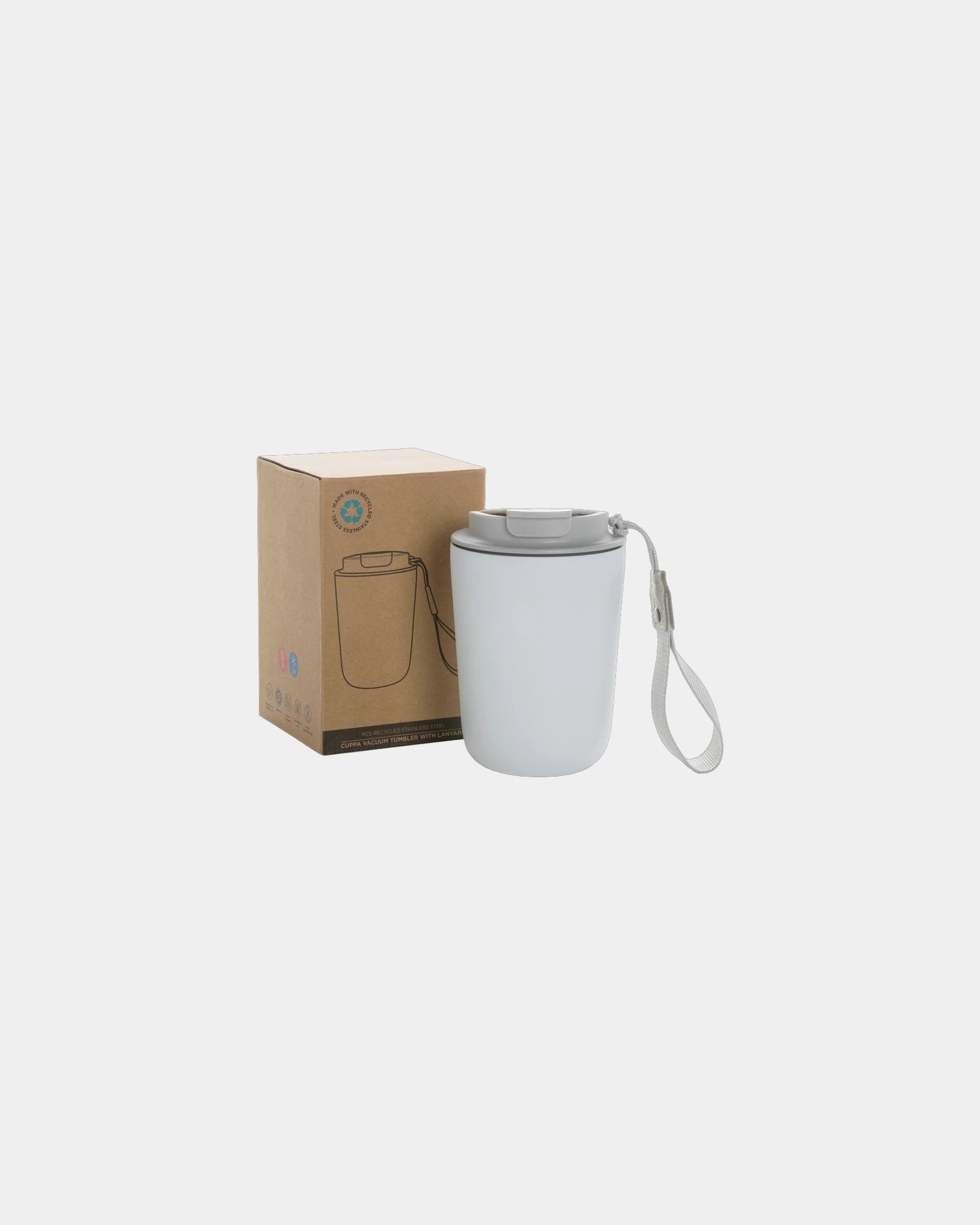Mug termico acciaio riciclato RCS 380ml da personalizzare - 7