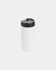 Mug acciaio inox riciclato RCS 300ml da personalizzare - Bianco