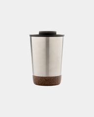 Tazza da caffè sughero e acciaio riciclato 300ml da personalizzare