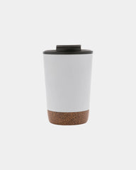 Tazza da caffè sughero e acciaio riciclato 300ml da personalizzare