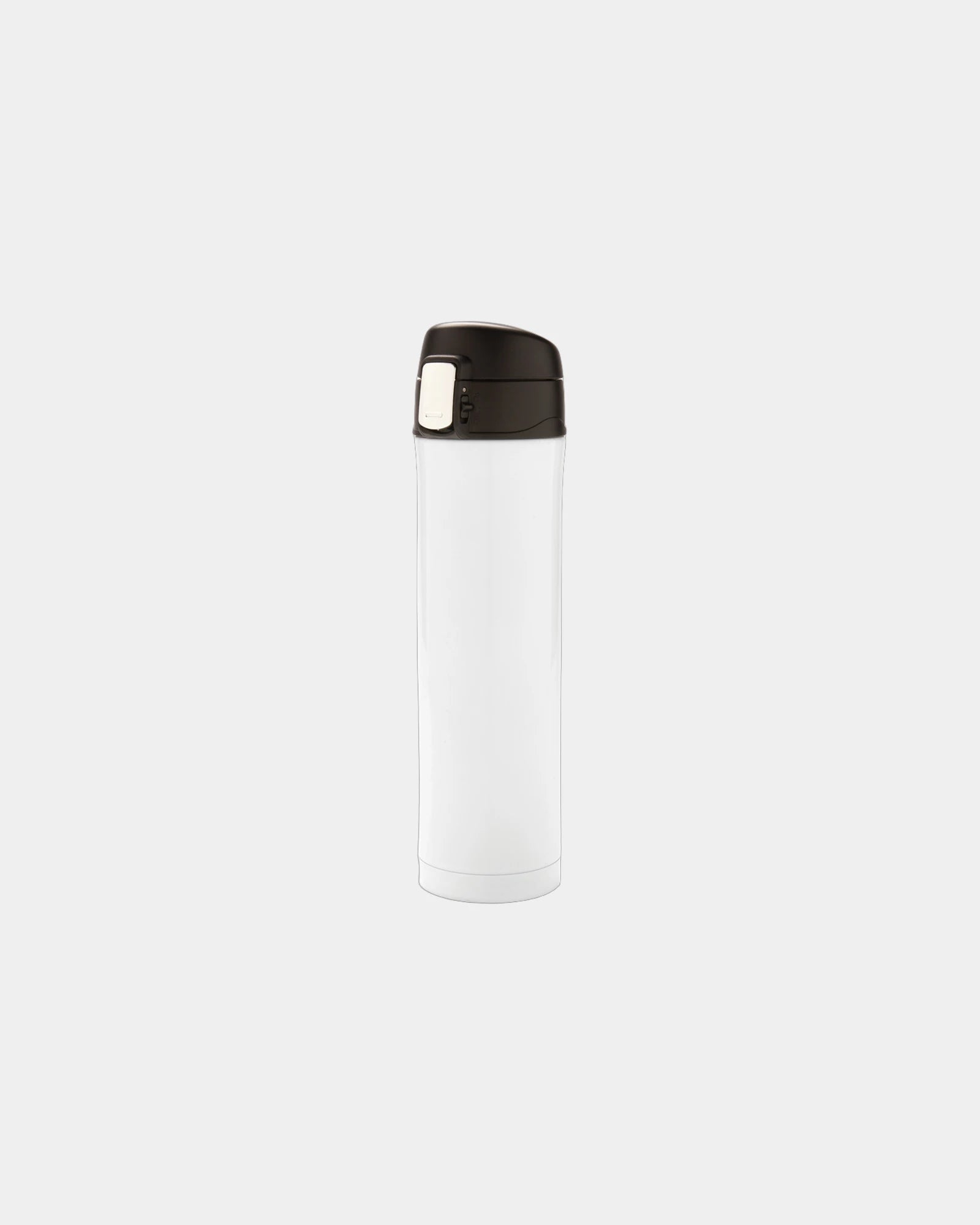 Borraccia termica acciaio riciclato 450ml da personalizzare - Bianco