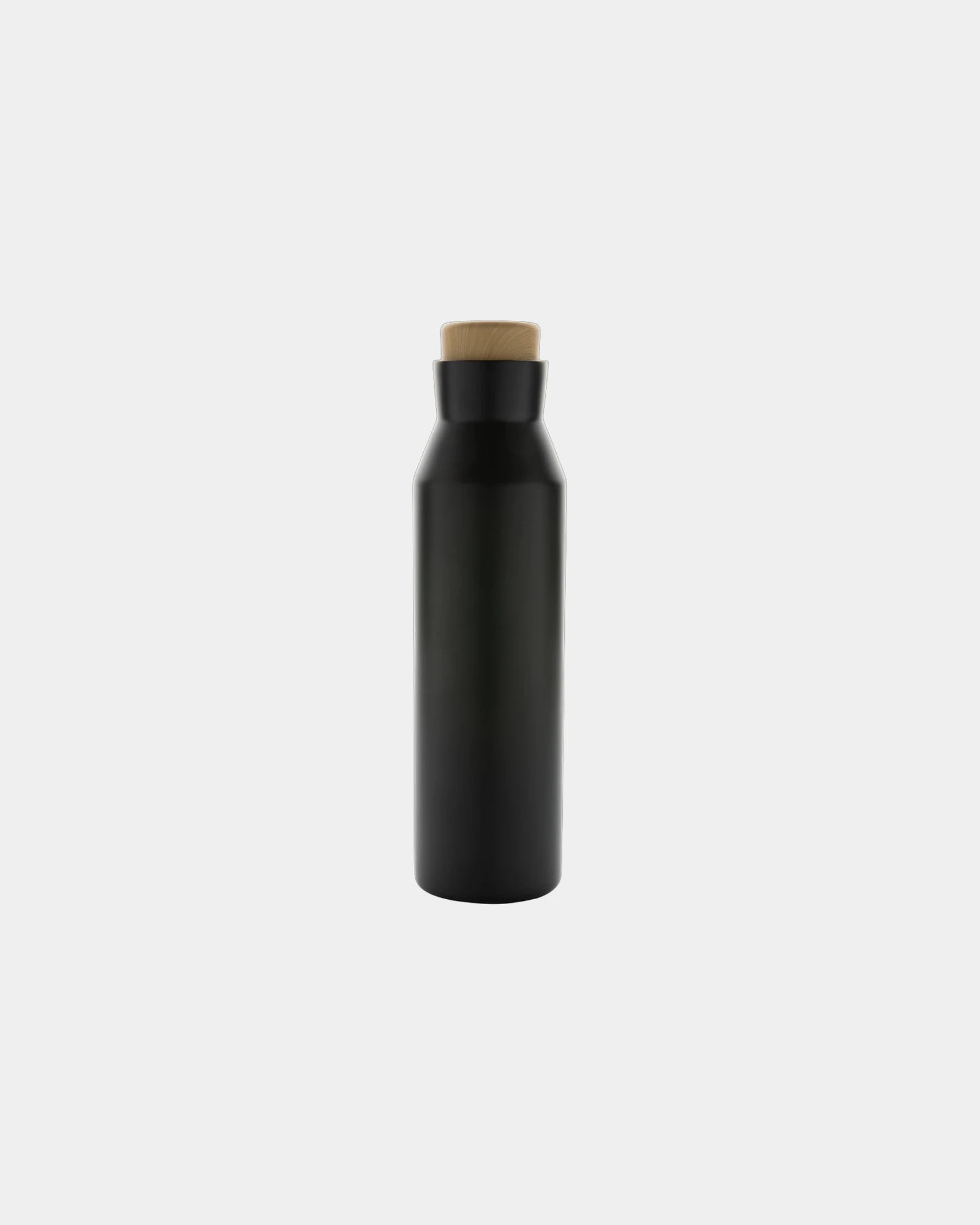 Borraccia termica acciaio riciclato 600ml da personalizzare - Nero