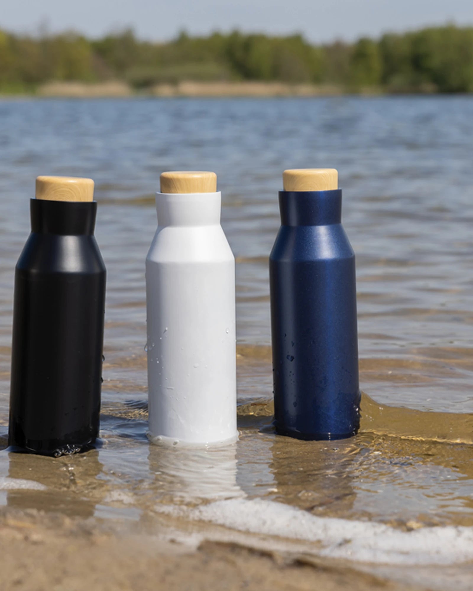 Borraccia termica acciaio riciclato 600ml da personalizzare - 7
