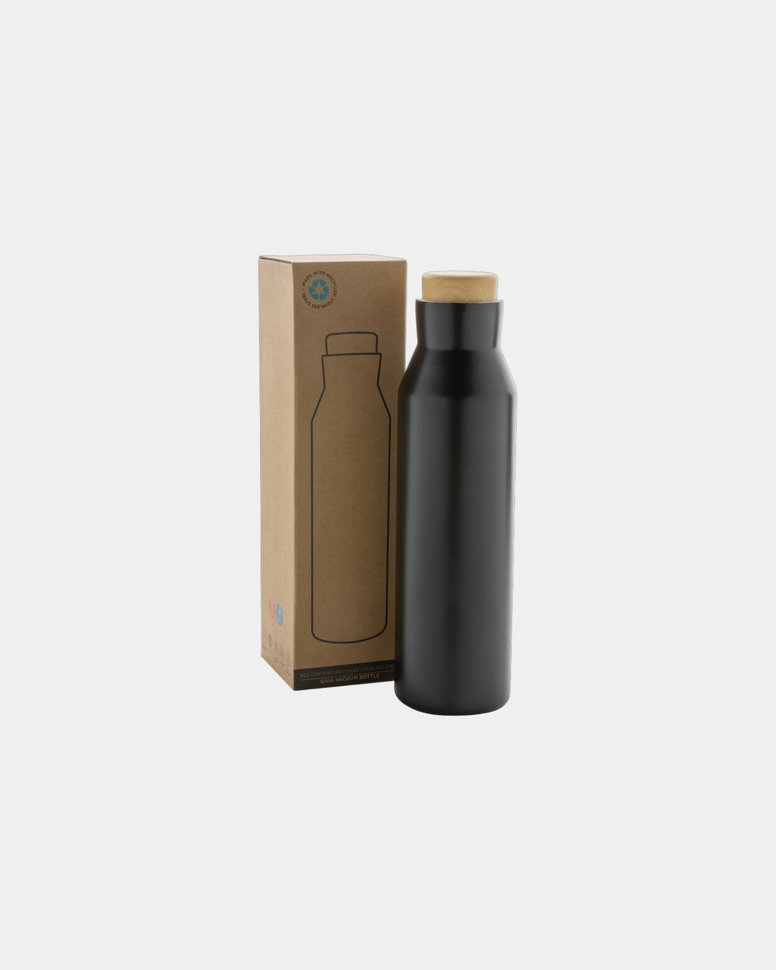Borraccia termica acciaio riciclato 600ml da personalizzare - 2