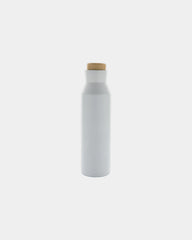 Borraccia termica acciaio riciclato 600ml da personalizzare - Bianco