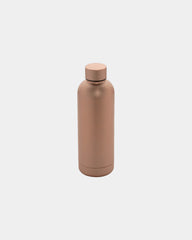 Bottiglia termica acciaio riciclato 500ml da personalizzare - Marrone