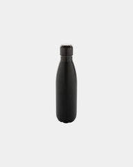 Borraccia acciaio riciclato RCS 500ml da personalizzare - Nero