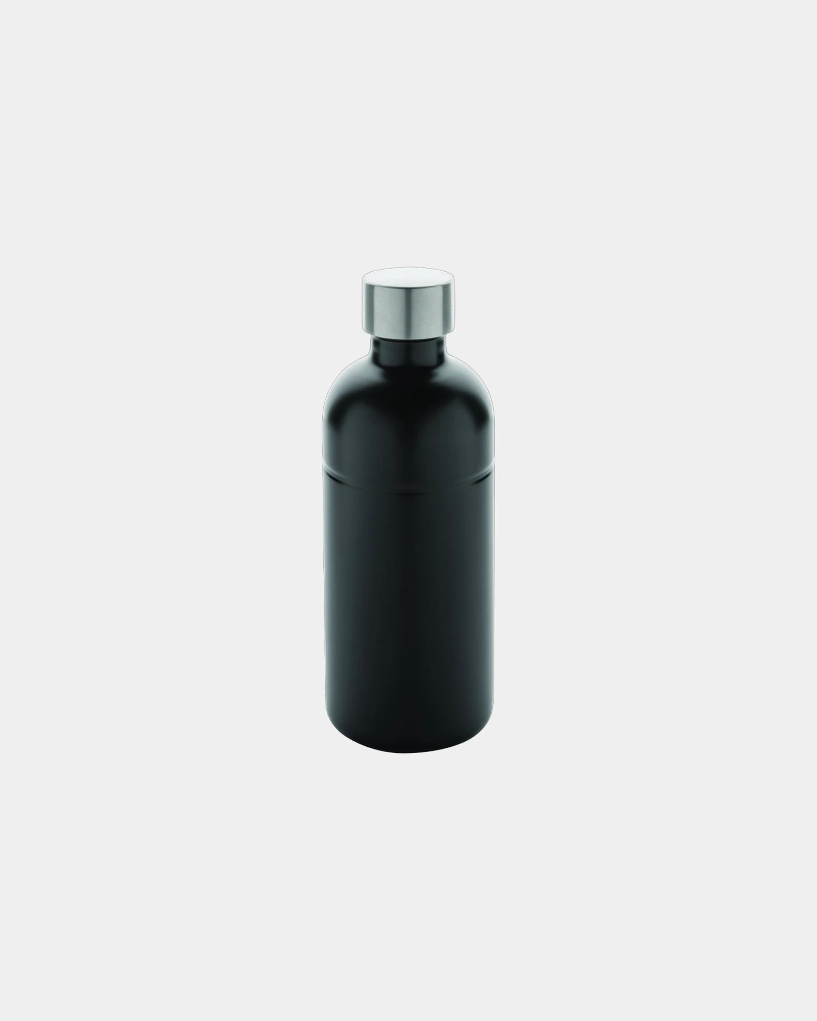 Borraccia gasata acciaio riciclato RCS 800ml da personalizzare - Nero
