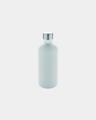 Borraccia gasata acciaio riciclato RCS 800ml da personalizzare - Bianco