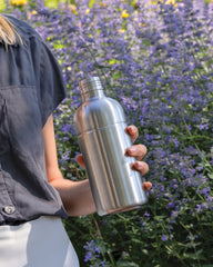 Borraccia gasata acciaio riciclato RCS 800ml da personalizzare - 13